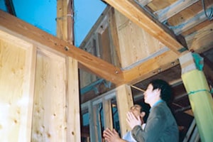 No.37 お客様と一緒に棟札を納め