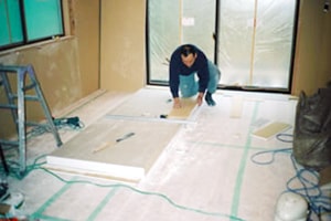 No.40 ボード張り工事1