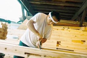 No.15 材木屋さんの下小屋見学1