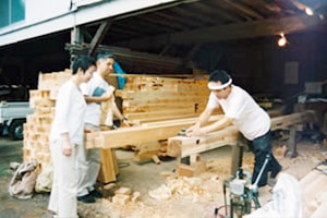 No.16 材木屋さんの下小屋見学2