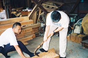 No.17 材木屋さんの下小屋見学3